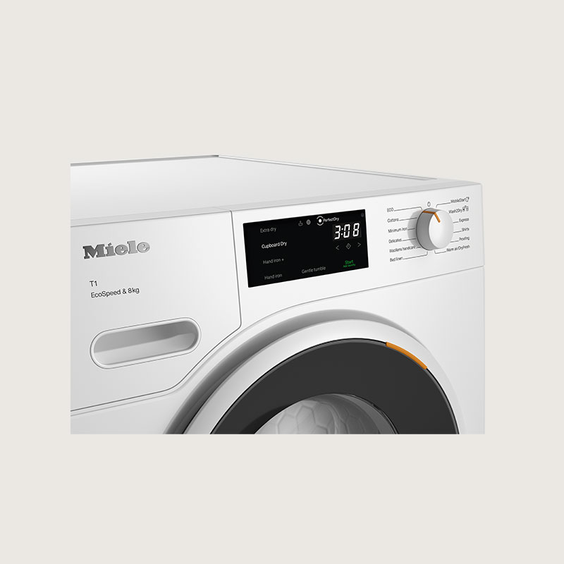 Miele TWC640 EcoSpeed Στεγνωτήριο 8kg με Αντλία Θερμότητας - Image 3